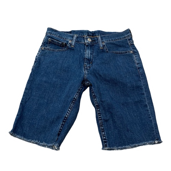Levi's Other - Levi’s Men’s Dark Blue Denim Cut off Shorts Size 30 Waist